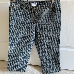 Authentic Vintage Dior x Galliano capri pants